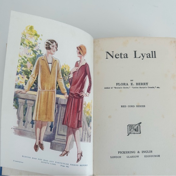 🎉2 for $15🎉 Neta Lyall by Flora E. Berry - Antique Christian Novel - Picture 5 of 9